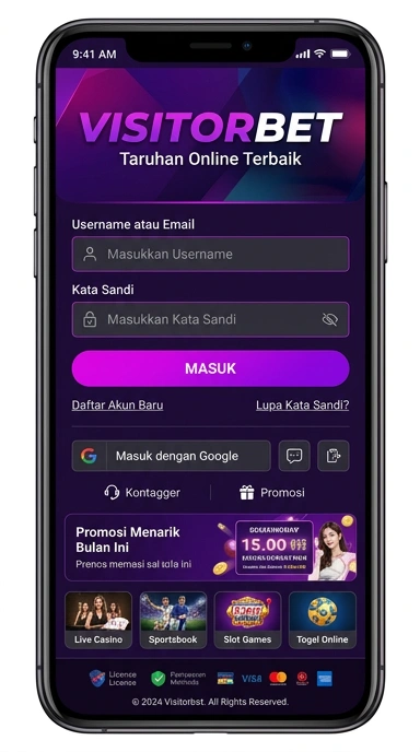 Masuk ke Akun Visitorbet dengan Mudah
